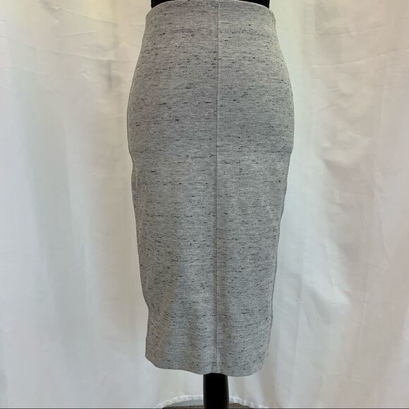 Aritzia Wilfred stretchy gray Lis midi skirt size small - Picture 2 of 11